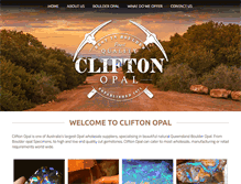 Tablet Screenshot of cliftonopal.com.au